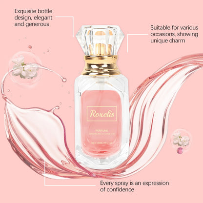 Ouhoe 30ml Lychee Floral Scent Perfume Spray Charming Flirting Dating Light Fragrance Attract Floral Scent Pheromone Perfume