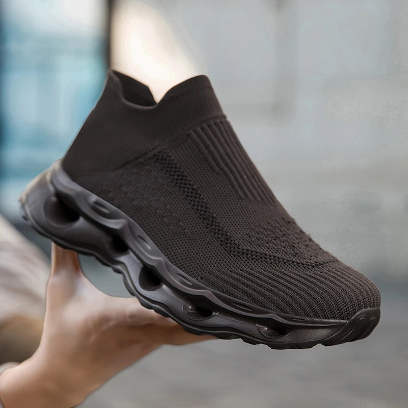 2025 New Men's Sports Shoes Men Running Shoes Socks Sneakers XL 48 Breathable Women's Slip-On Sneakers Socks Training Shoes Men