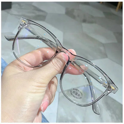 Anti Blue Light Computer Myopia Glasses Women Men Ultralight Clear Transparent Nearsight Eye Glasses Diopter -1.0 -3.0