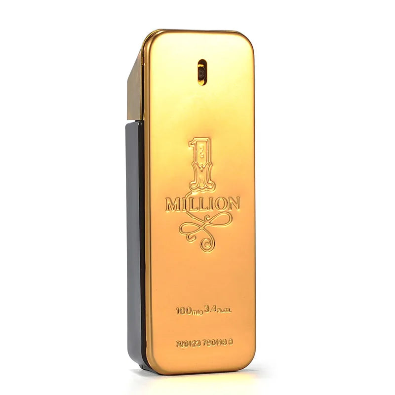 Hot Million Gold Perfume Soft Golden Millionaire Men's Seductive Leather Notes Best Valentine's Day Gift For Men And Women 100ml