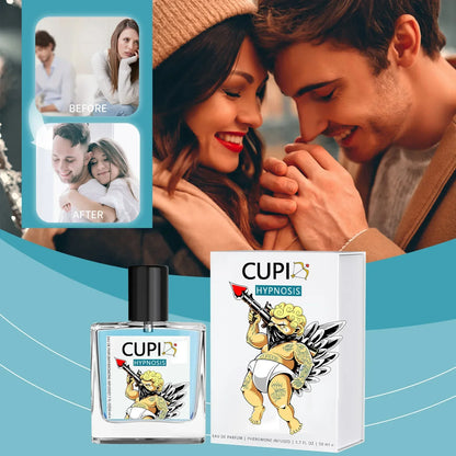 50ML Cupid Hypnosis Perfume Long Lasting Pheromone Fragrance Perfume Cologne for Men and Women Light  Cologne Fragrance