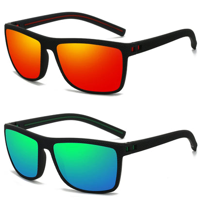 1/2PCS Sunglasses Men Polarized Women UV400 Sun Glasses Fishing Goggles Outdoor Sport Eyewear