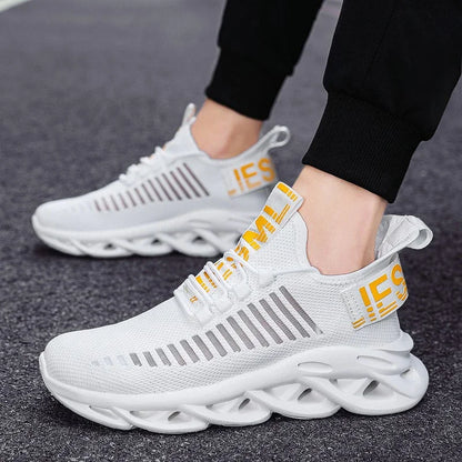 Men Shoes Comfortable Sneakers Womoen Breathable Couple Running Shoes Mesh Tenis Sport Shoes Size 36-46 Waling Sneakers Men