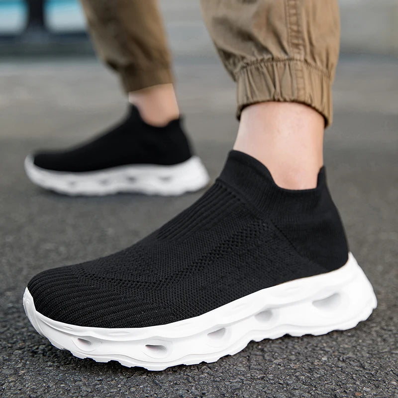 2025 New Men's Sports Shoes Men Running Shoes Socks Sneakers XL 48 Breathable Women's Slip-On Sneakers Socks Training Shoes Men