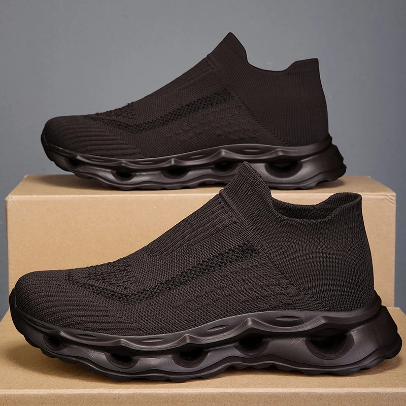 2025 New Men's Sports Shoes Men Running Shoes Socks Sneakers XL 48 Breathable Women's Slip-On Sneakers Socks Training Shoes Men