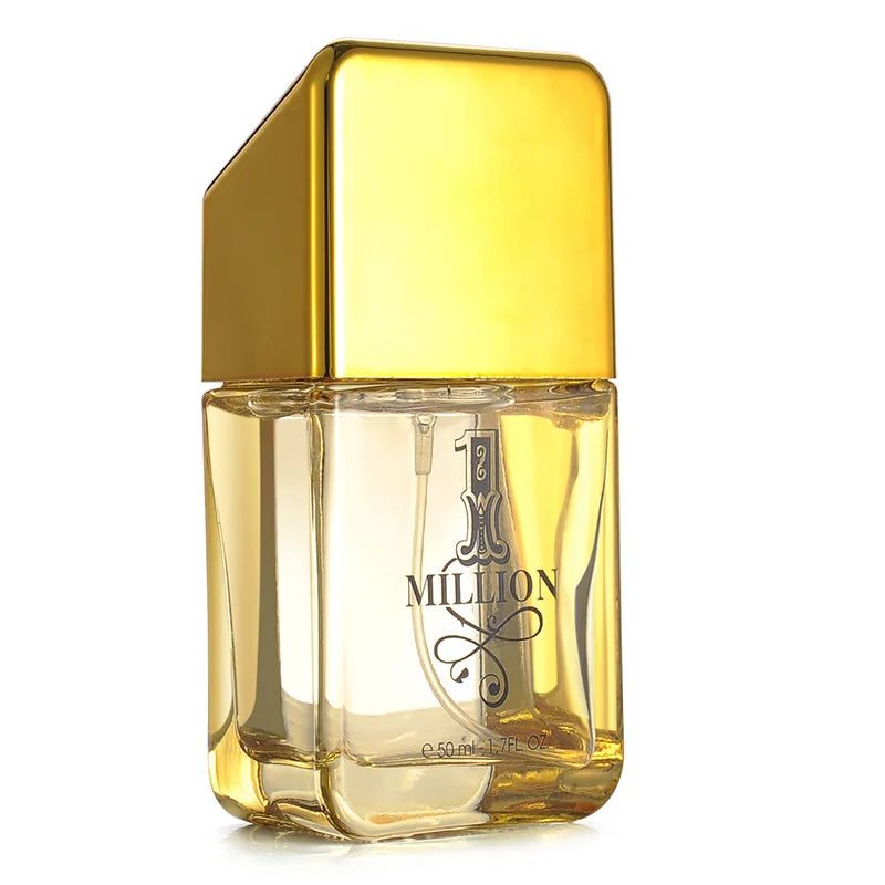 Hot Million Gold Perfume Soft Golden Millionaire Men's Seductive Leather Notes Best Valentine's Day Gift For Men And Women 100ml