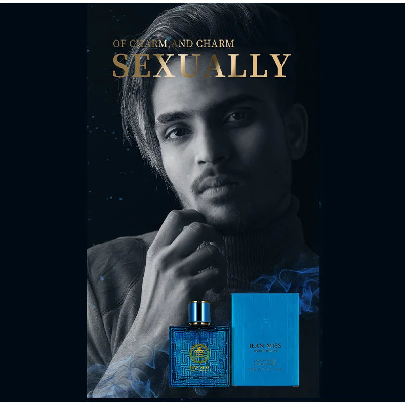 Men's Eros Perfume Long-lasting Scent Fragrance Fresh Ocean Cologne Eau De Parfumattracting Women Dating Fresh Feminino Perfume