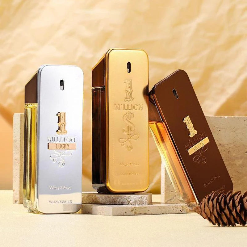 Gold Millionaire Prive Men's Perfume 100ml Tempting Woody Light Fragrance Date Perfume Original Brand Gold Lady Eau De Toilette