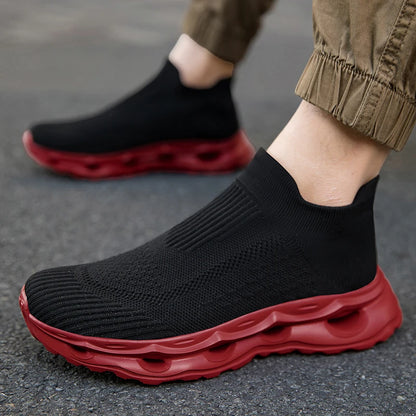 2025 New Men's Sports Shoes Men Running Shoes Socks Sneakers XL 48 Breathable Women's Slip-On Sneakers Socks Training Shoes Men